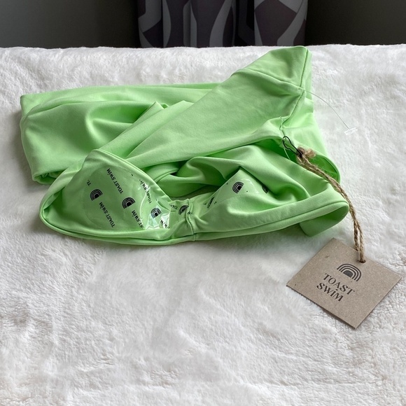 New! Toast Swim x Free People high rise bikini bottom 14772 - Picture 6 of 8